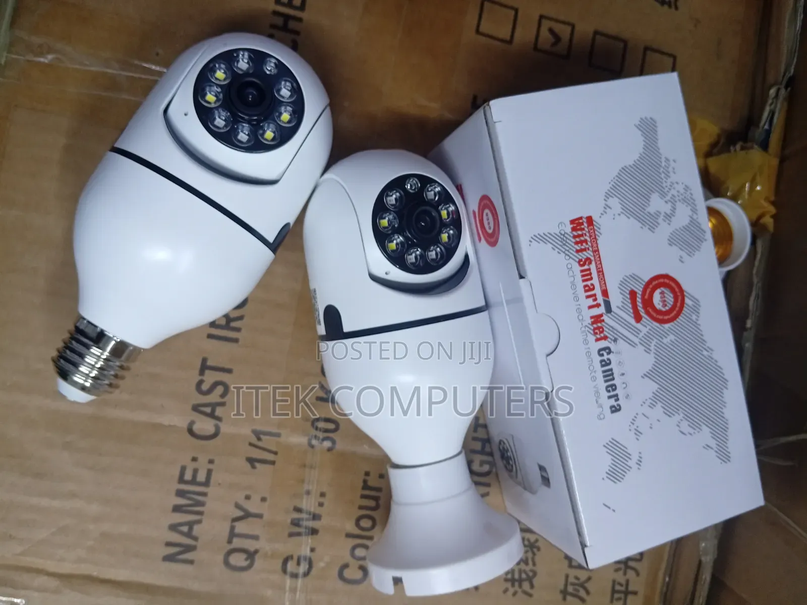 V380 Pro Smart Bulb CCTV Camera for Small Retail Security