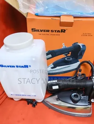 Brand New Silver Star Steam Iron