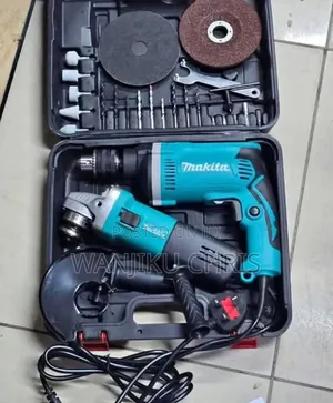 2 in 1 Makita Combo Set Grinder and Drill