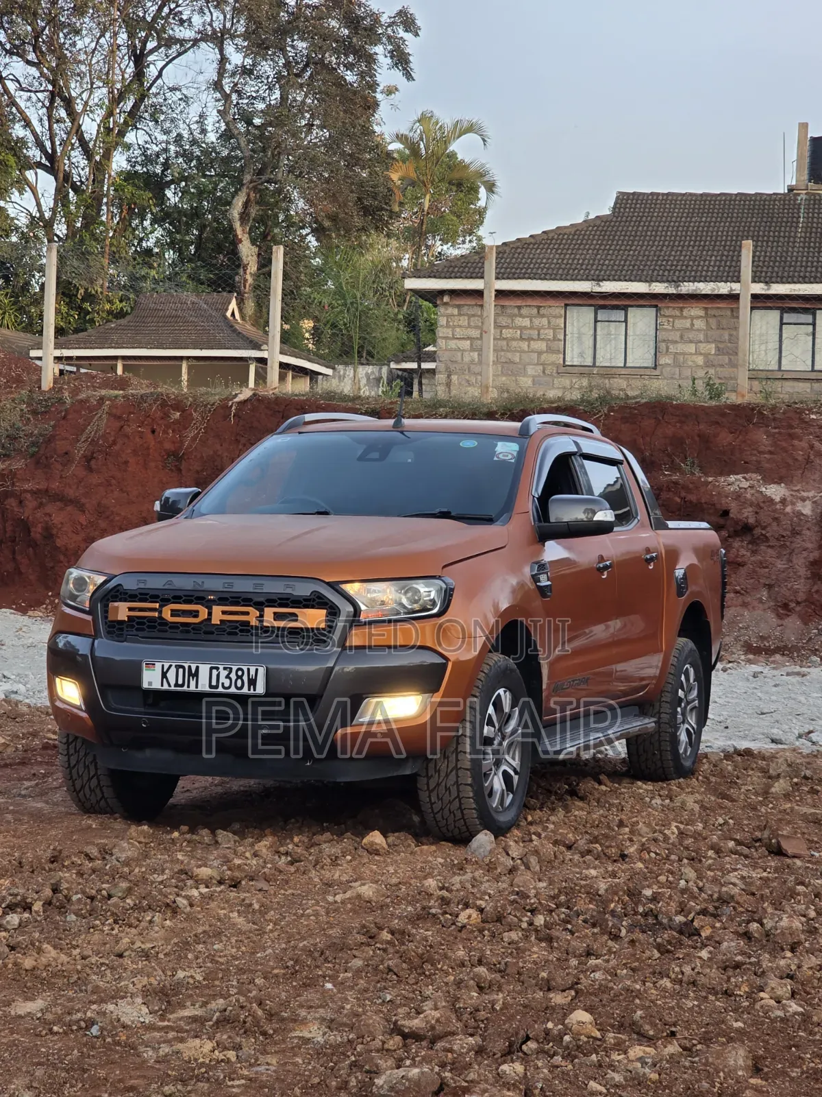 Ford Ranger Wildtrak 2016 Orange