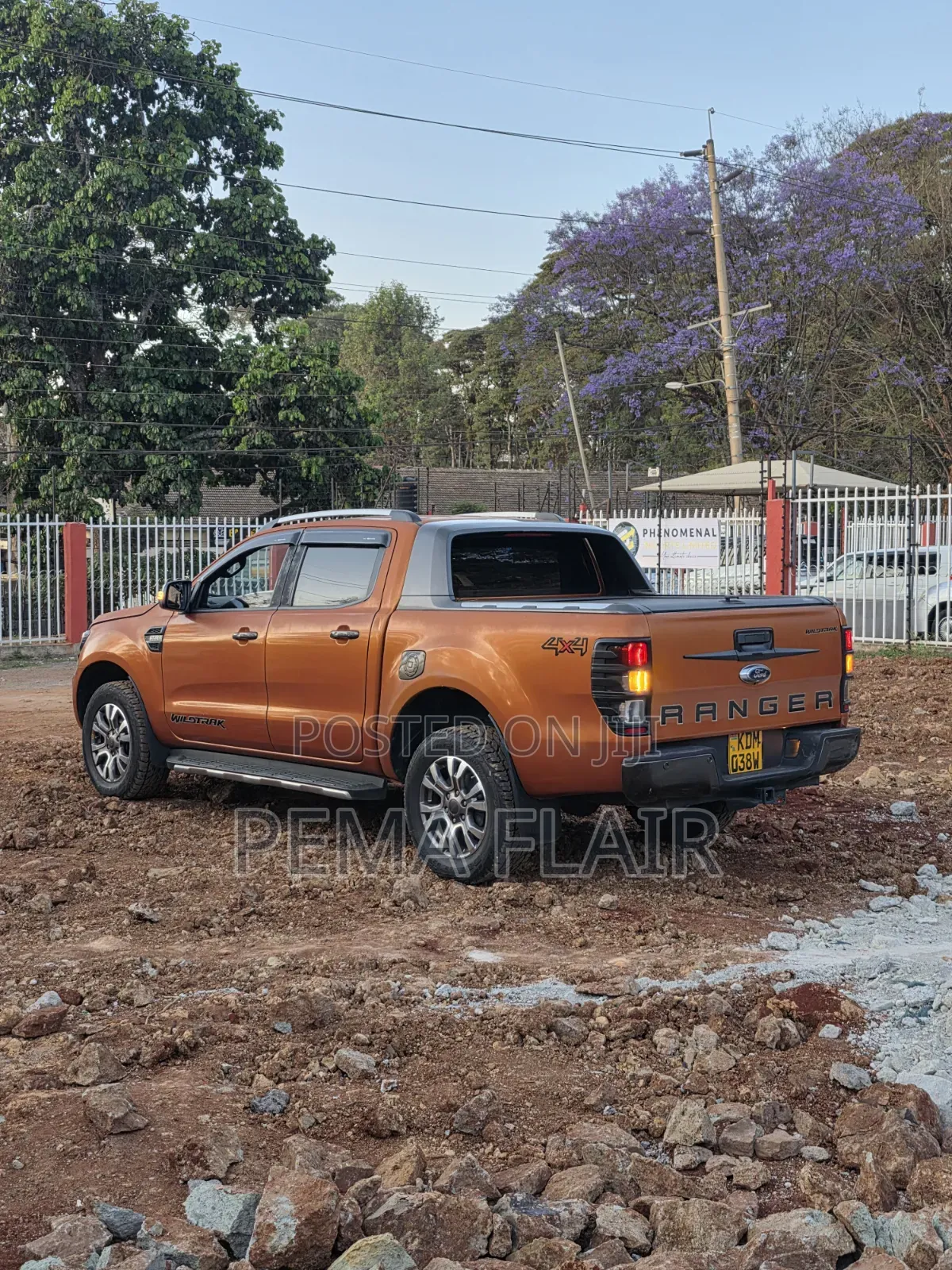 Ford Ranger Wildtrak 2016 Orange