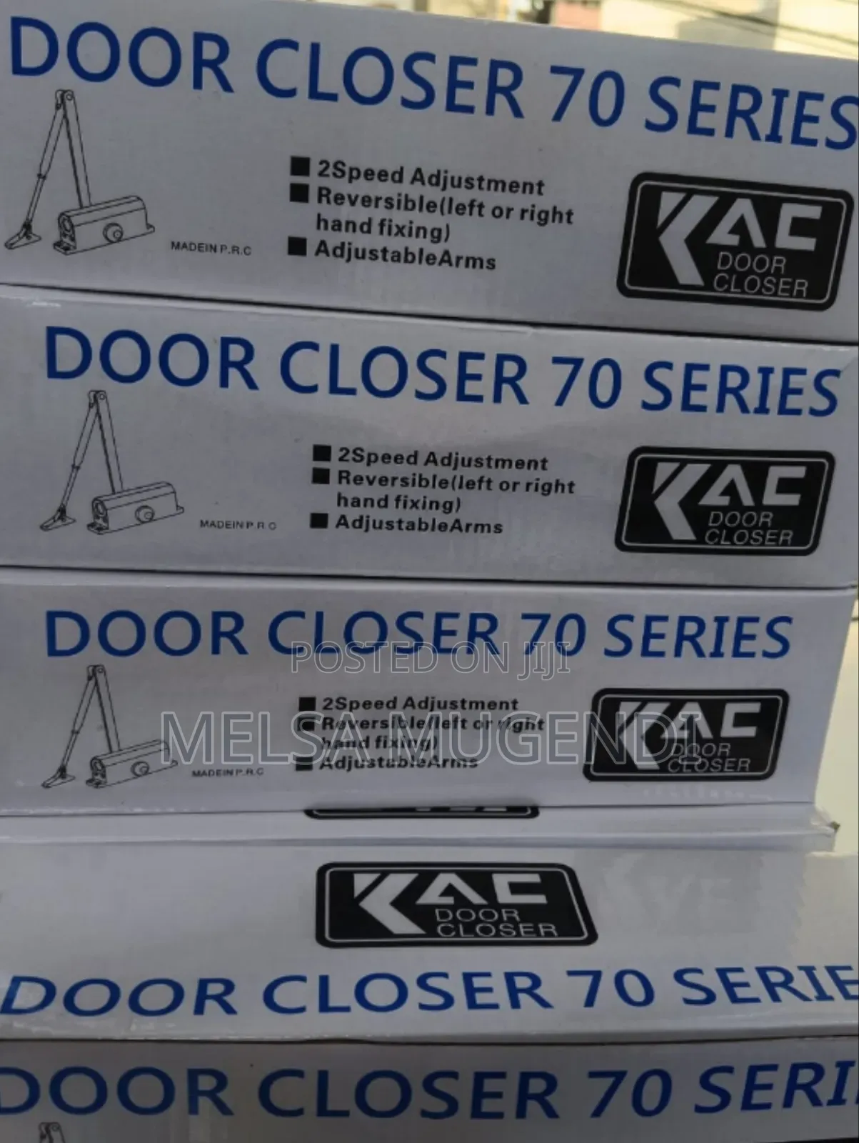 Automatic Door Closer With Adjustable Speed