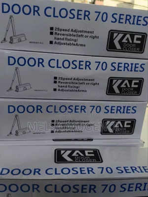 Automatic Door Closer With Adjustable Speed
