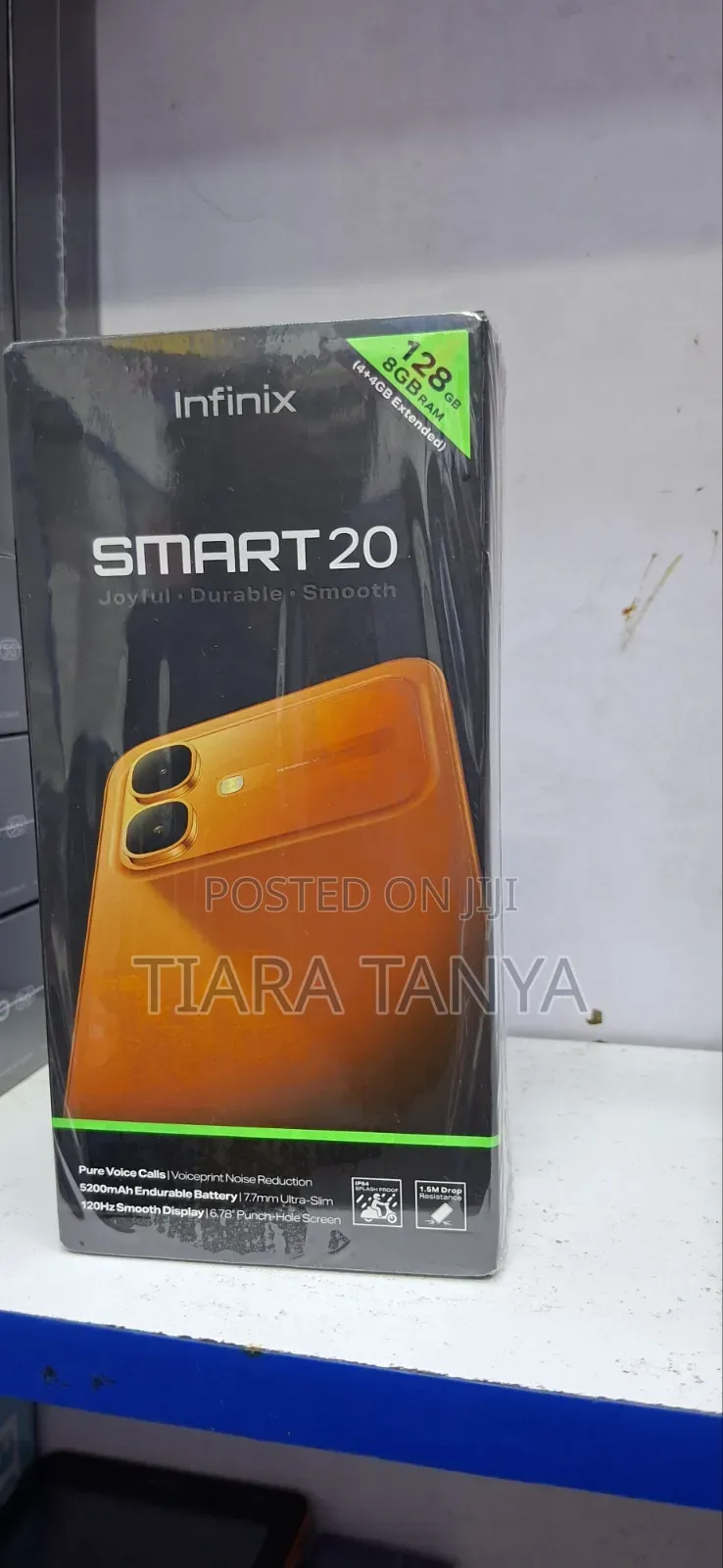 New Infinix Smart 20 64 GB Black
