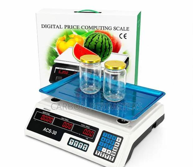 Digital Weighing Scale - main view