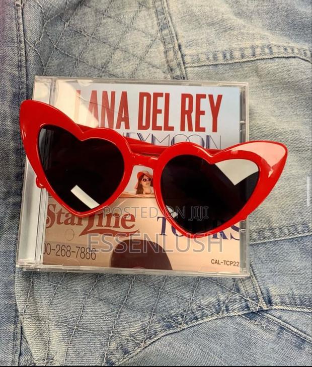 Red Heart Shape Sunglasses – Stylish Red Fashion Shades