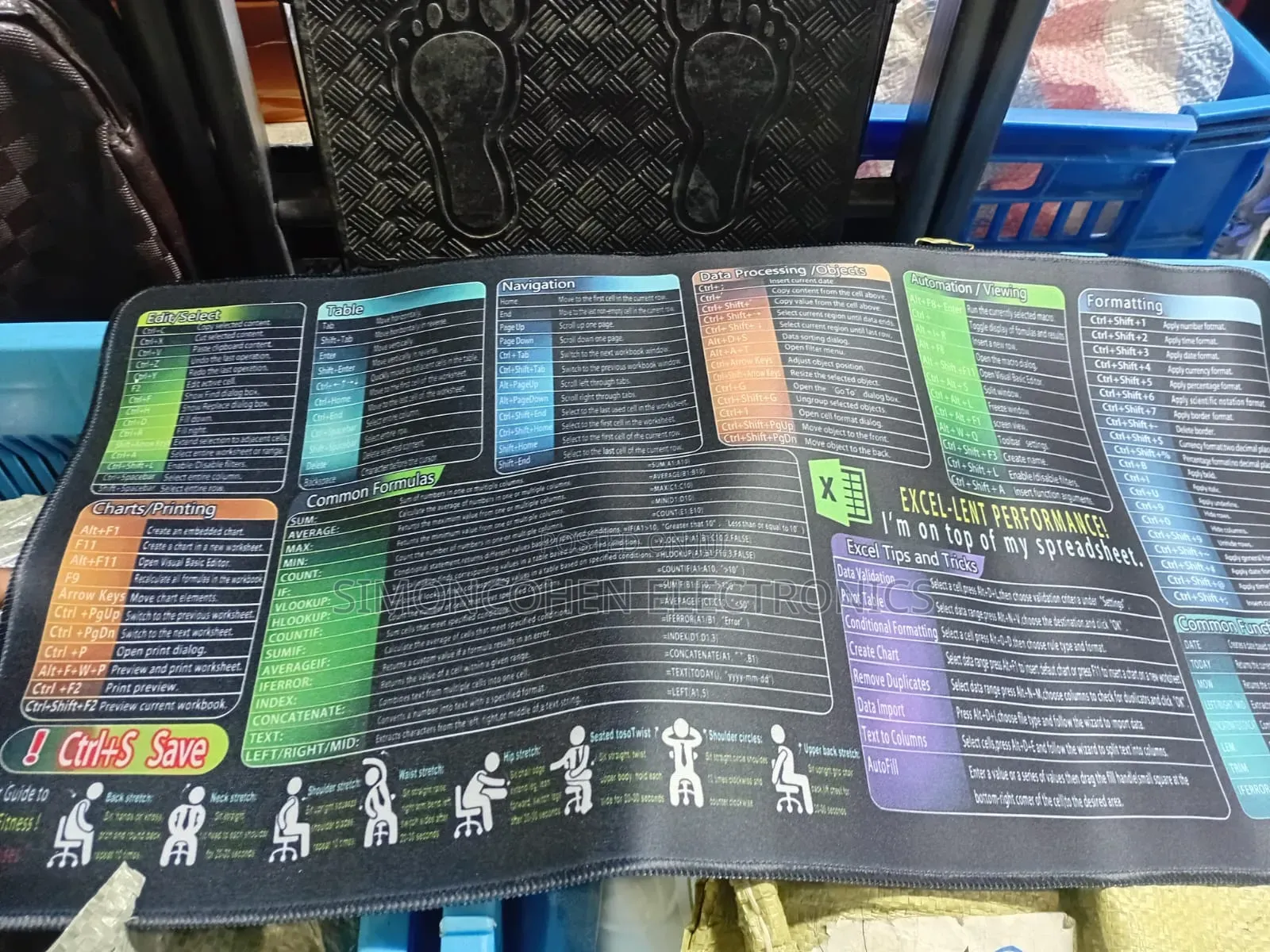 Cheat Sheet Mouse Pad
