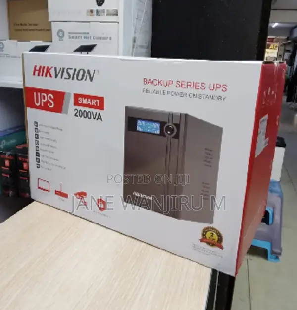 Hikvision 2000VA Backup UPS – Reliable Power Protection