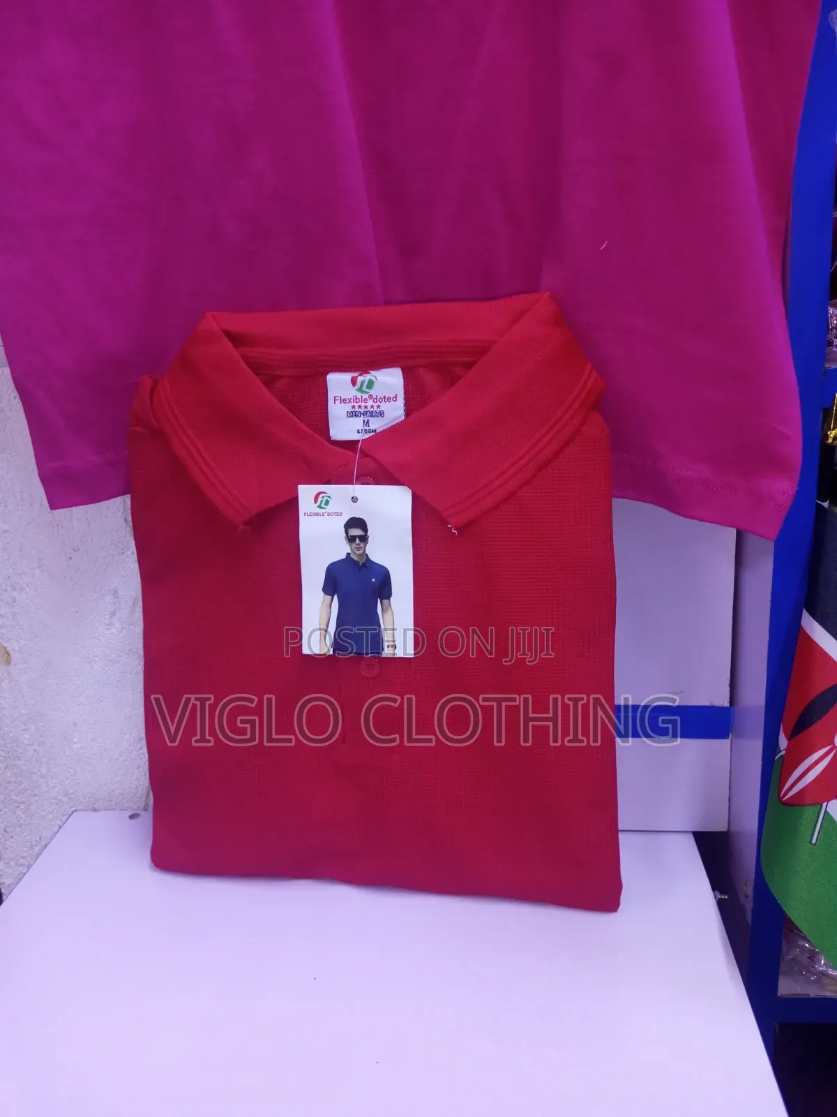 Dotted Quality Poloshirts Available