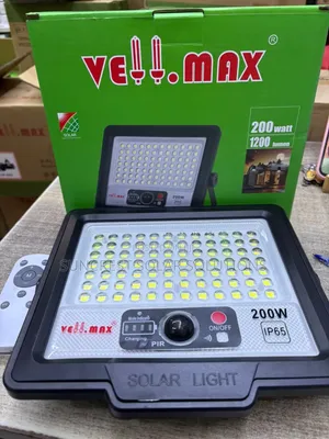 Velmax 200watts Solar Floodlight