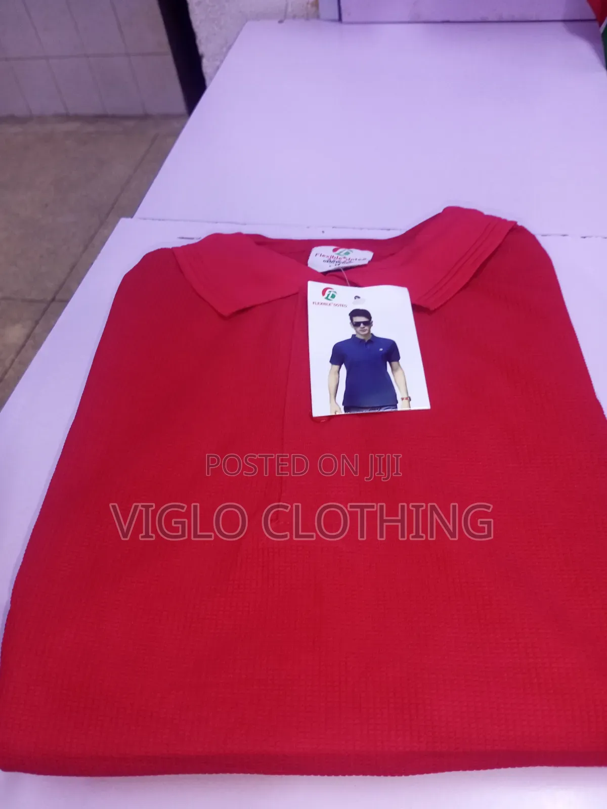 Dotted Quality Poloshirts Available