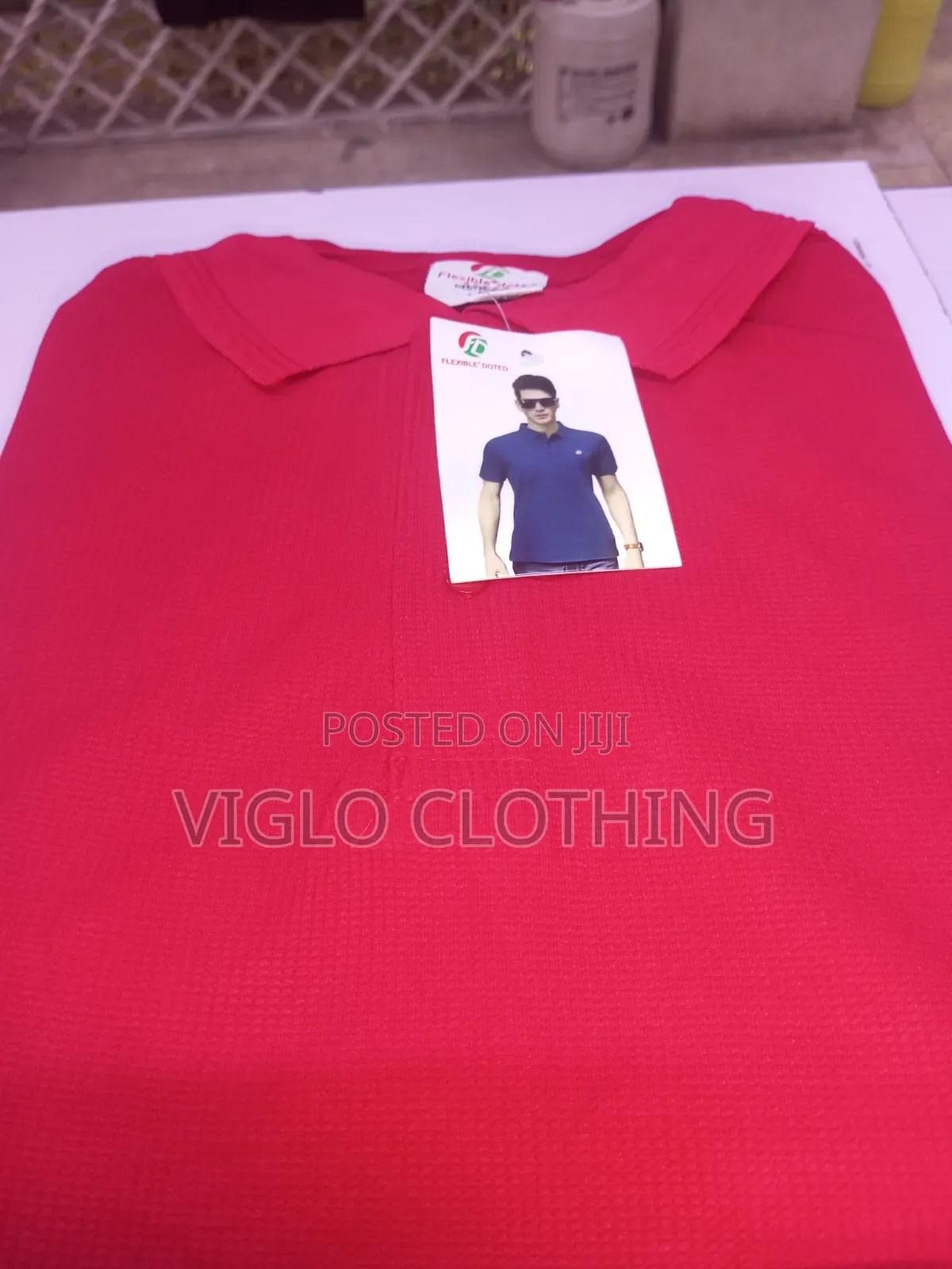 Dotted Quality Poloshirts Available