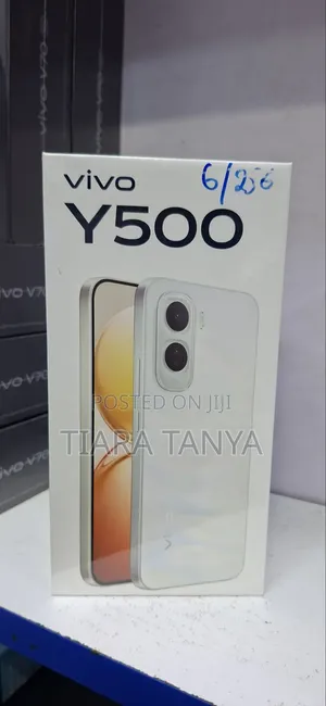 New Vivo Y500 256 GB Black