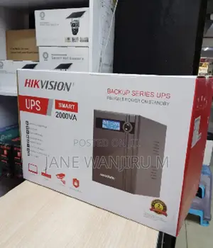 Advanced Hikvision 2000VA UPS for Computers & CCTV