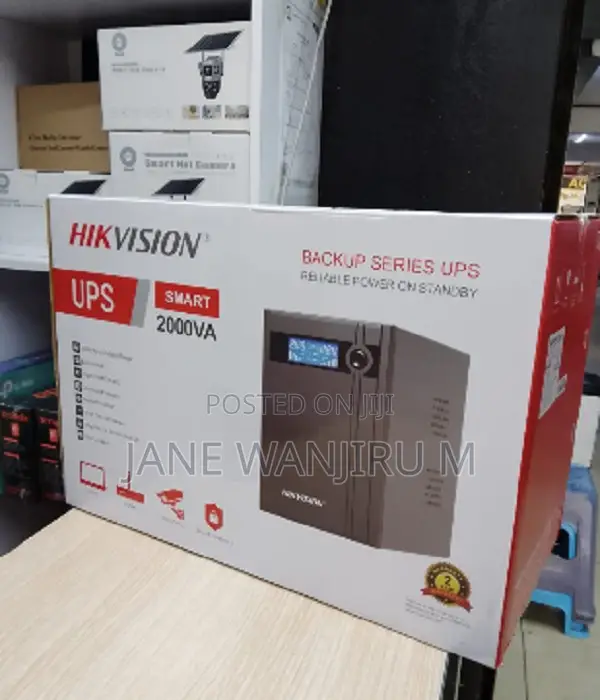 Advanced Hikvision 2000VA UPS for Computers & CCTV