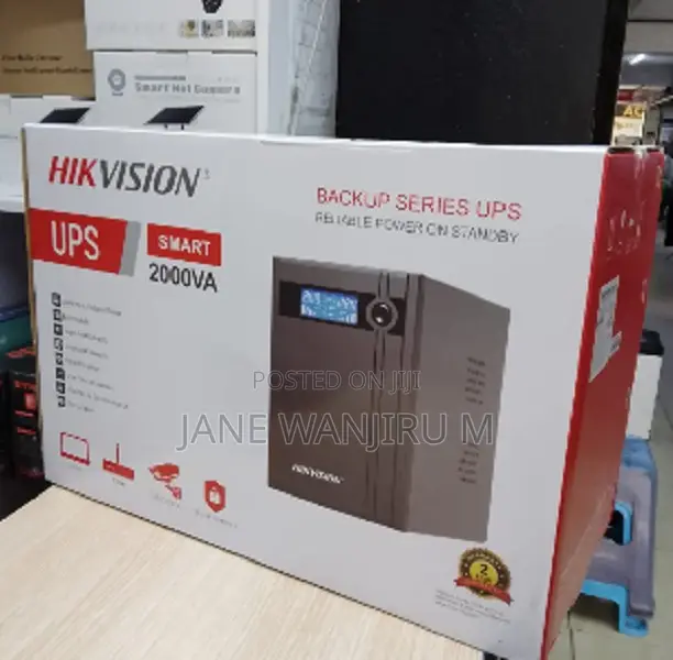 High-Performance Hikvision 2000VA Backup Power Supply