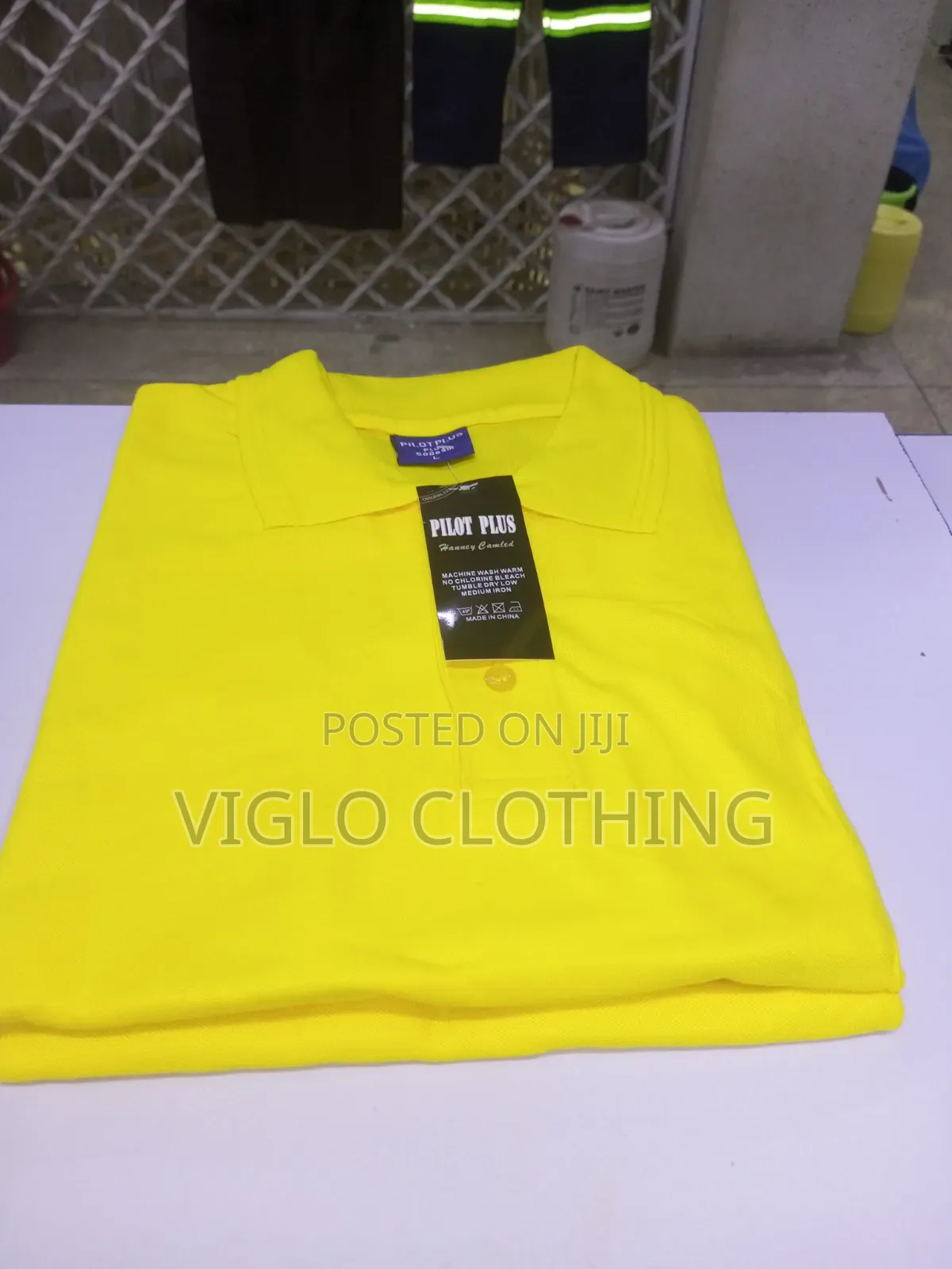 Yellow Plain Colourful Poloshirts Available
