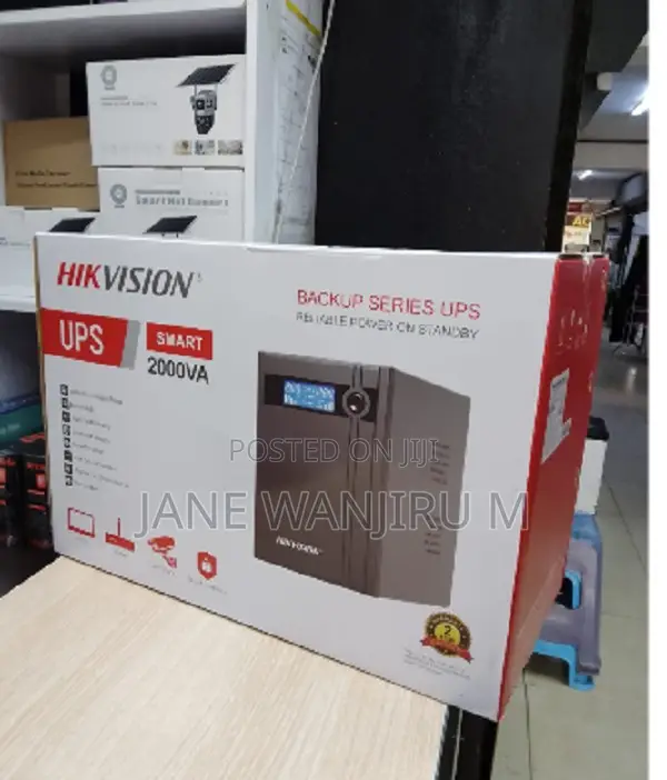 Original Hikvision 2000VA UPS – Power Backup Solution