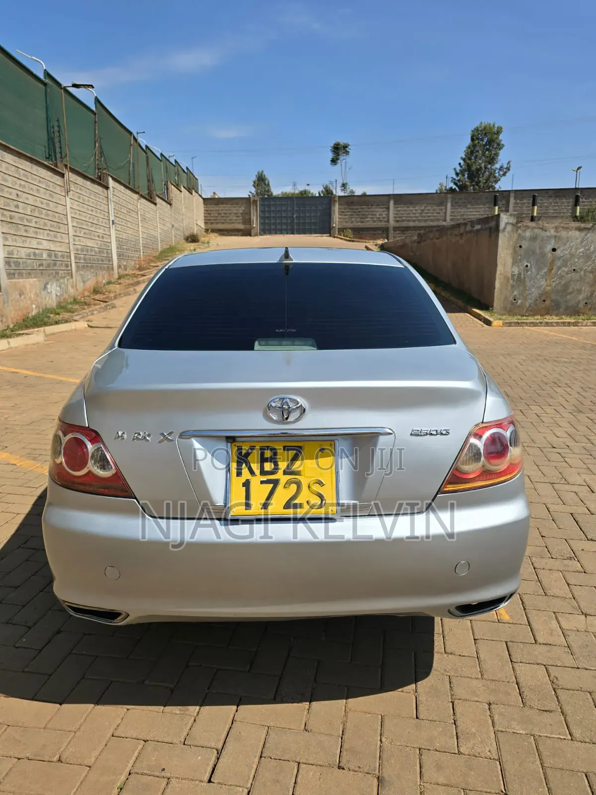 Toyota Mark X 2007 Silver