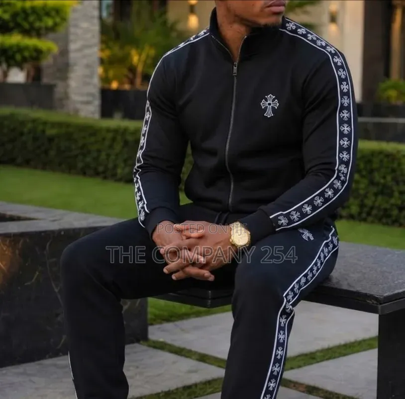 Chromeheart Quality Unisex Tracksuits