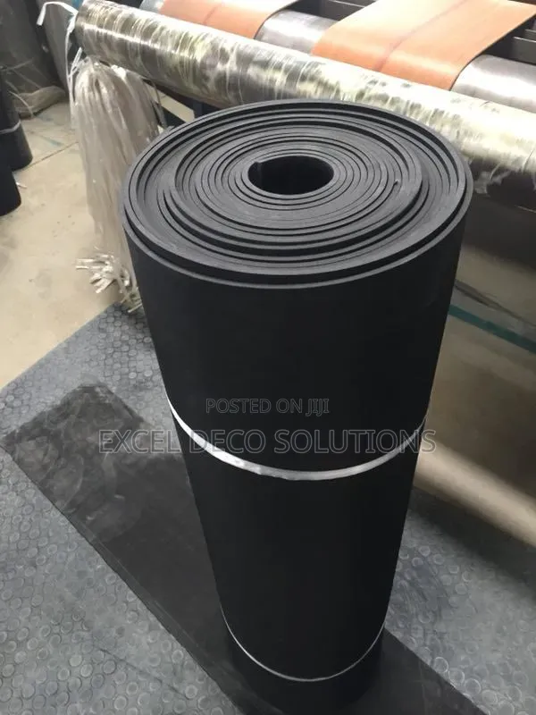 Smooth Rubber Roll for Protective Floor Underlay