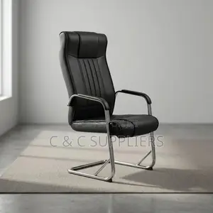 High Back Leather Reception Chair