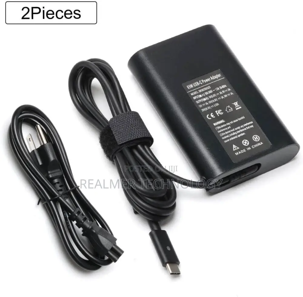 Dell 65w 20v 3.25a USB Type C Laptop Adapter