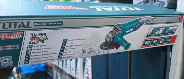 TOTAL 1100W Electric Angle Grinder - main view