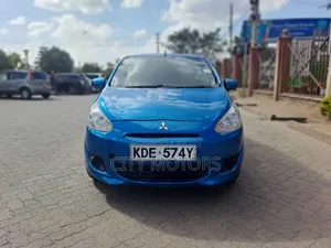 Mitsubishi Mirage DE 4dr Hatchback (1.2L 3cyl 5M) 2014 Blue
