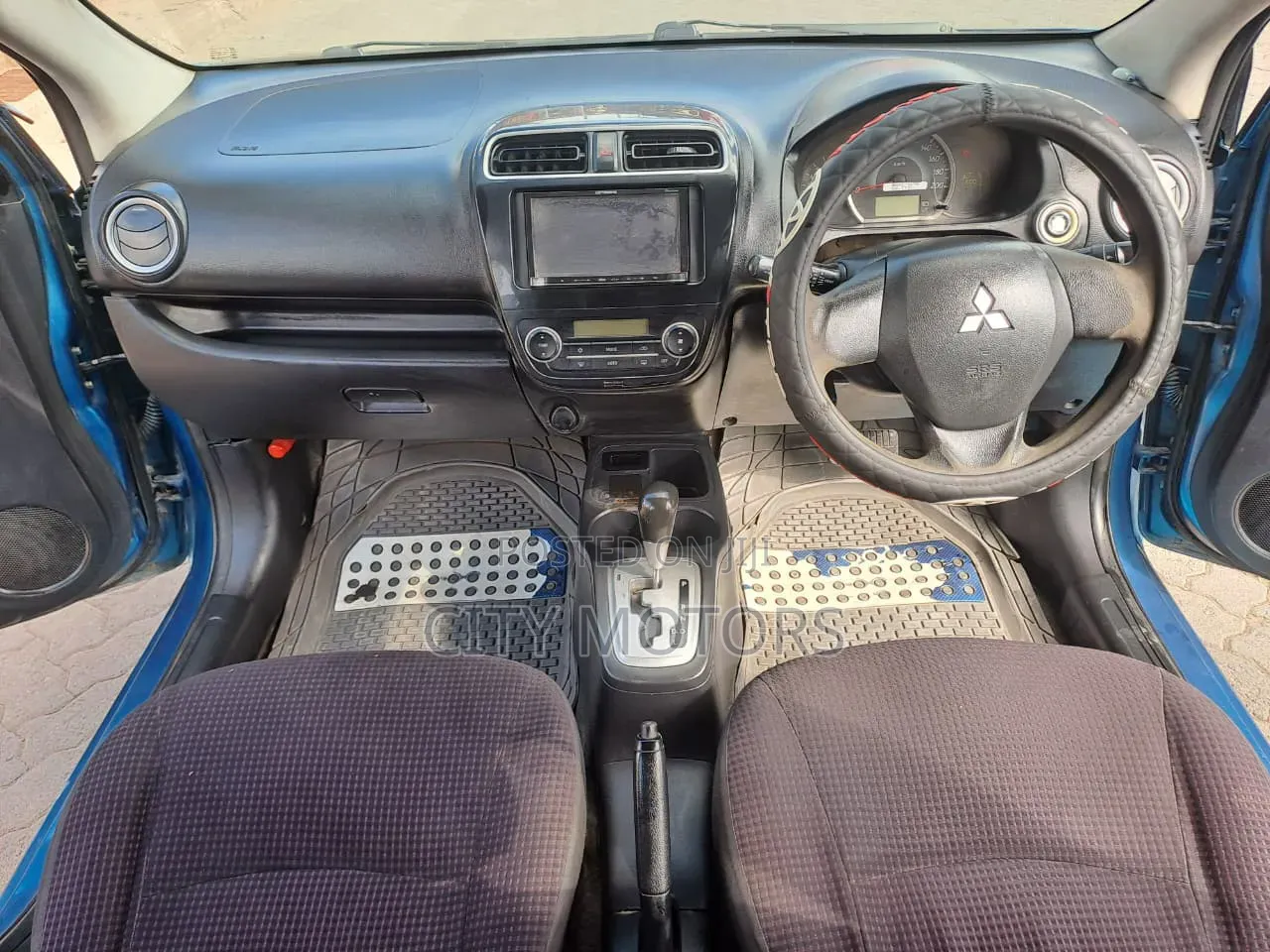 Mitsubishi Mirage DE 4dr Hatchback (1.2L 3cyl 5M) 2014 Blue
