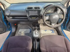 Mitsubishi Mirage DE 4dr Hatchback (1.2L 3cyl 5M) 2014 Blue