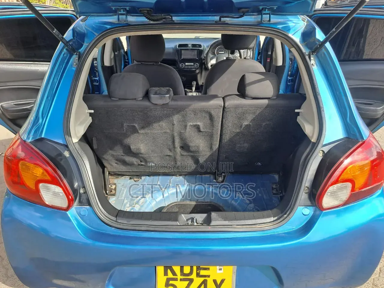 Mitsubishi Mirage DE 4dr Hatchback (1.2L 3cyl 5M) 2014 Blue