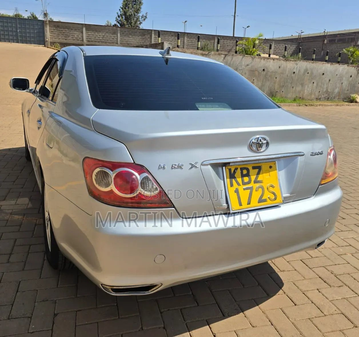 Toyota Mark X 2007 Silver
