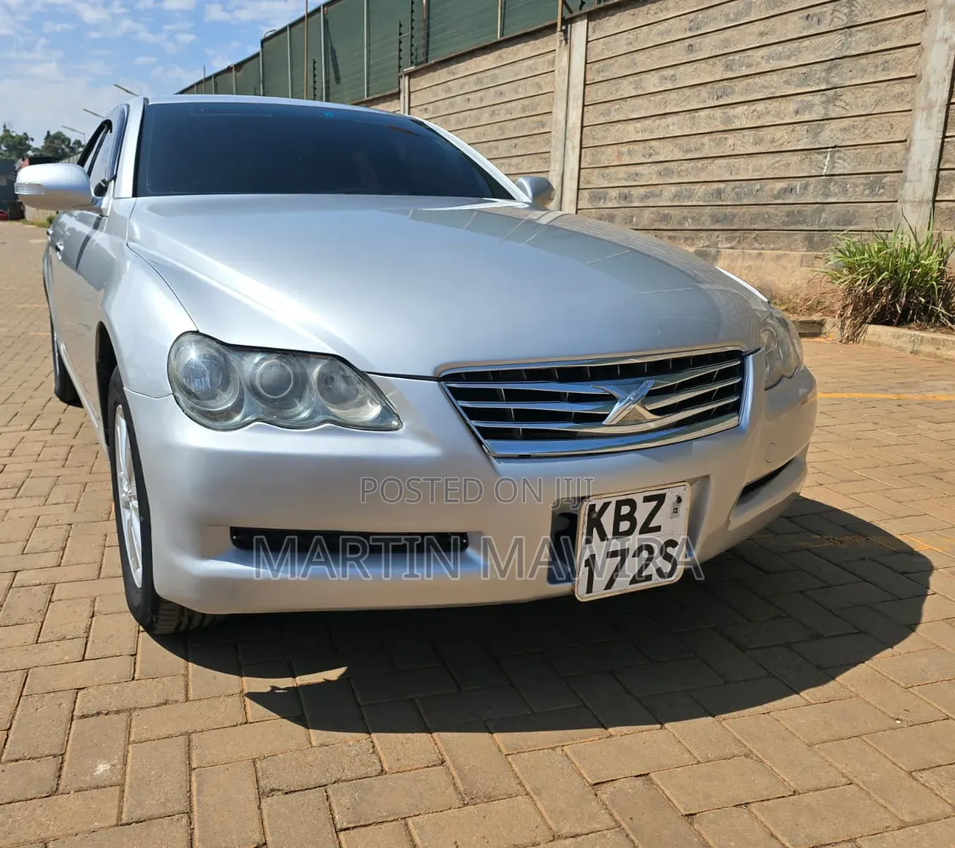 Toyota Mark X 2007 Silver