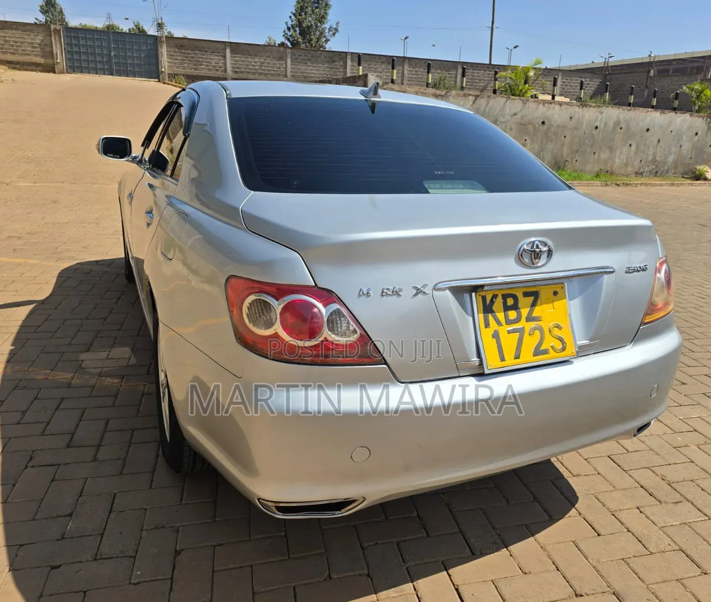 Toyota Mark X 2007 Silver