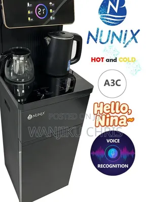 Nunix Bottom Load Dispenser Hot and Cold A3C With Voice