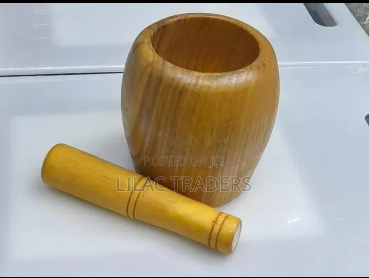 Multipurpose Bamboo Grinding Bowl and Pestle Alp