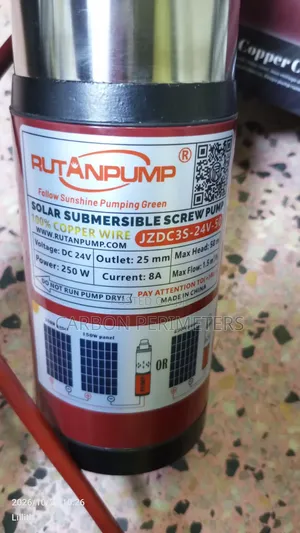 Rutan 50mtr Submersible Solar Pump