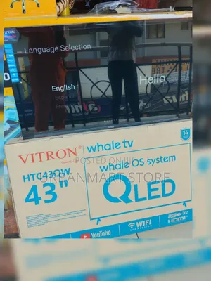Get Yourself Vitron 43 Inch Smart QLED Whale TV