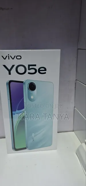New Vivo Y05e 64 GB Black
