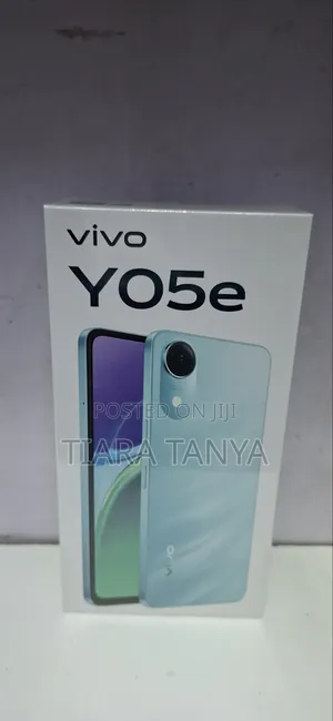 New Vivo Y05e 64 GB Black