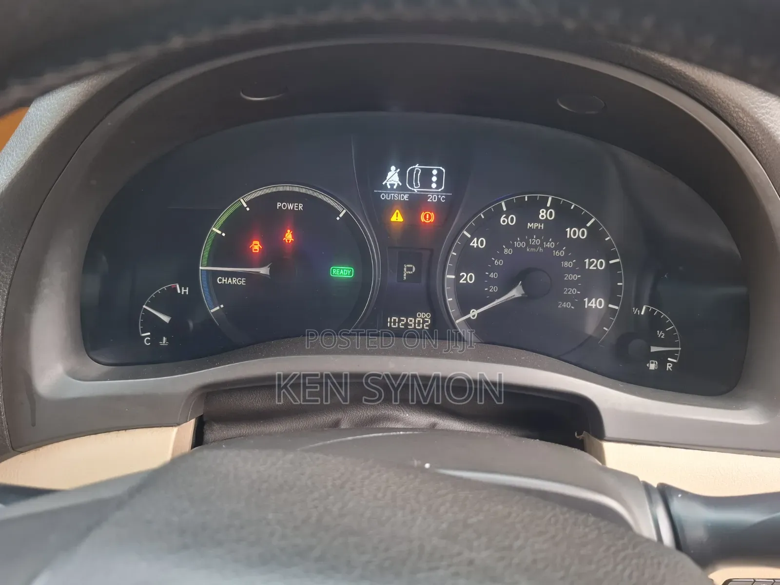 Lexus RX 400h 2009 Brown