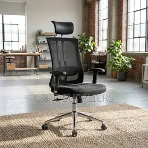 Orthopedic Ergonomic Swivel Directors Chair.