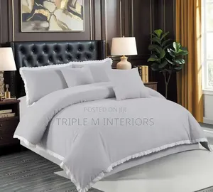 6 by 7 Fancy Duvet Sets - Extra Premium Set With Cushion Covers