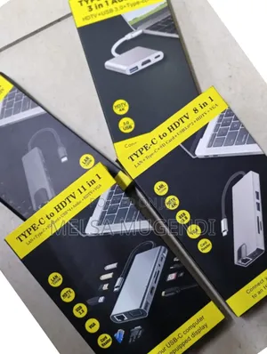 USB-C Hub Adapter for Laptop and Computer