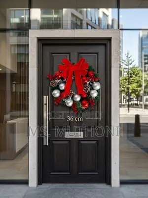 36 CM Festive Berry & Pine Wreath