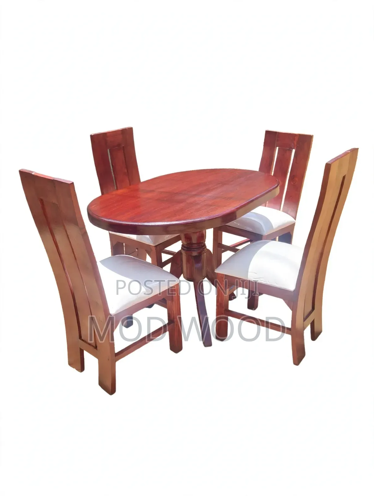 Heritage Cherry Oval 4 Seater Dining Set