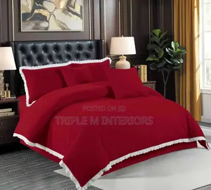 Premium 6 by 7 Fancy Duvets - Unique Modern With Cushion Set