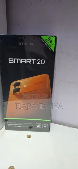 New Infinix Smart 20 128 GB Orange