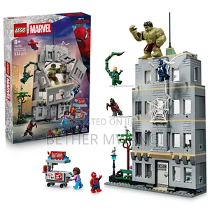 LEGO Marvel Spider-Man vs. Hulk Epic Clash - Super Hero Building Set